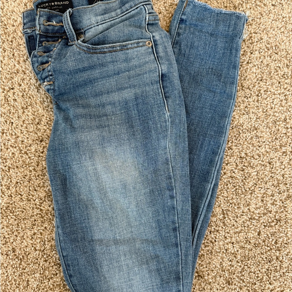 Lucky Brand Bridgette High Rise Skinny jeans